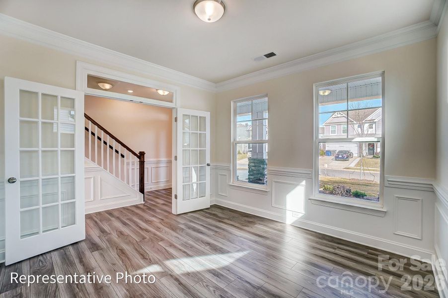 Spacious, unfurnished interior of a new home in Enclave at Riverdale, Huntersville (Image 19).