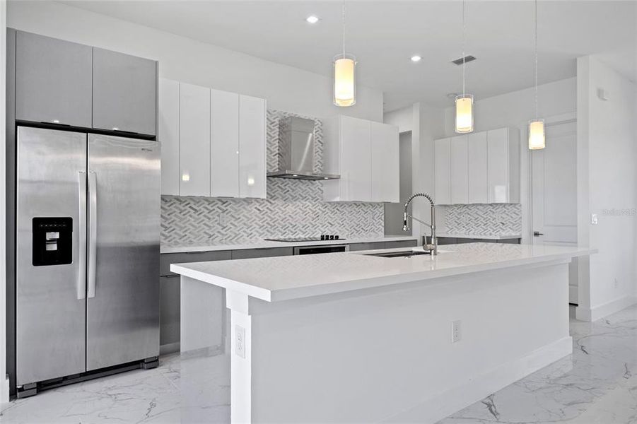 Furnished interior view inside a new home in , Punta Gorda (Image 10).