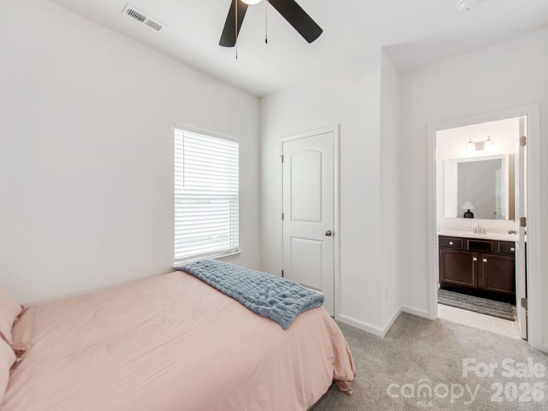 Furnished interior view inside a new home in Sutter's Mill II, Troutman (Image 5).