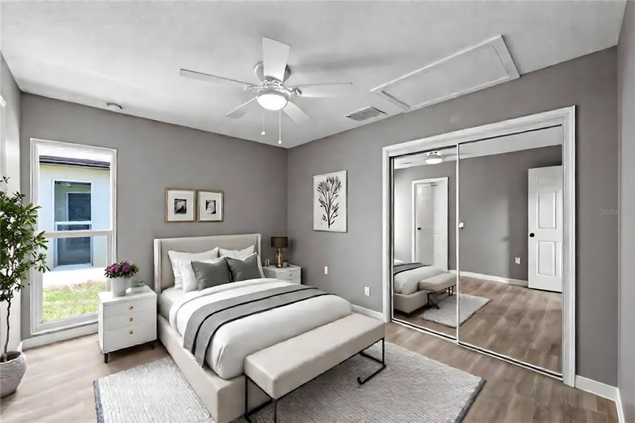 Furnished interior view inside a new home in , Sarasota (Image 8).