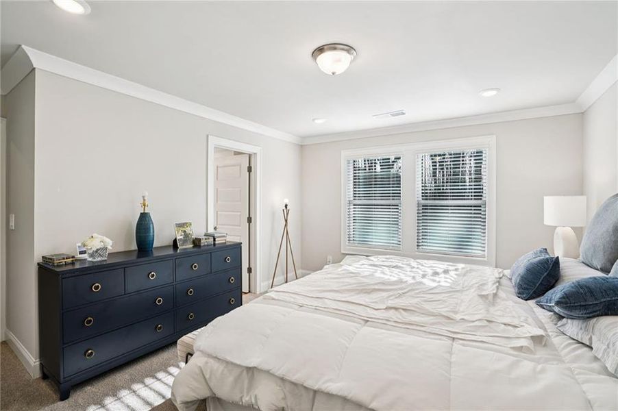 Furnished interior view inside a new home in Hemingway - Reserve Series, Cumming (Image 17). Furnished interior view inside a new home in Hemingway - Reserve Series, Cumming (Image 17).