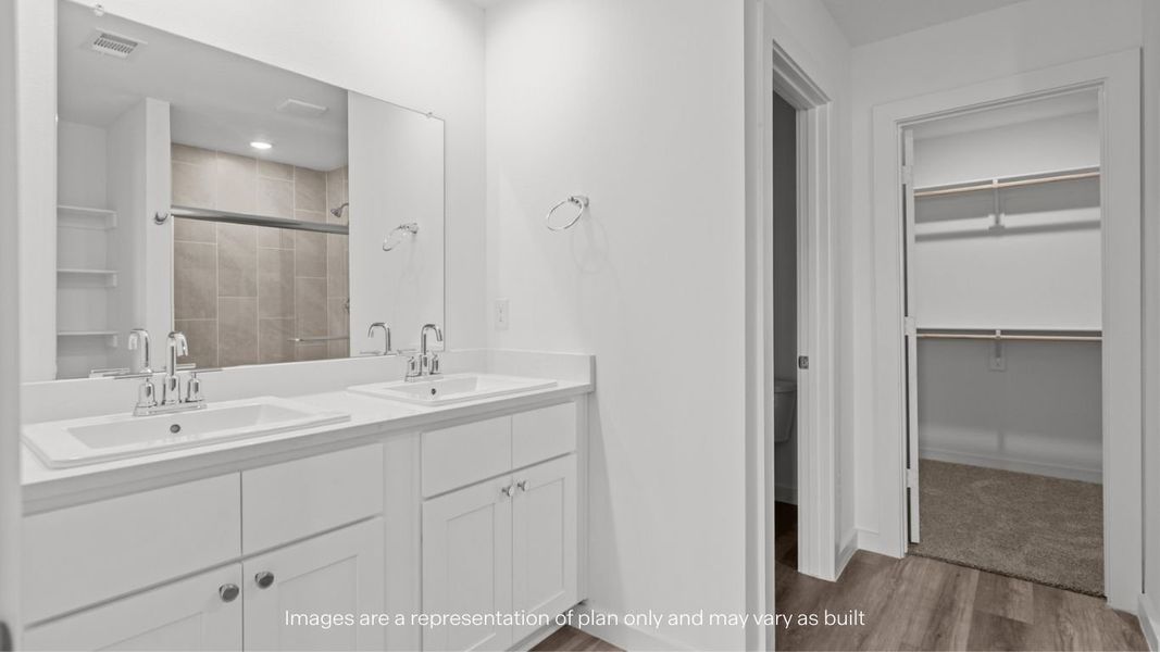 Furnished interior view inside a new home in Terra Vista, Lubbock (Image 5).