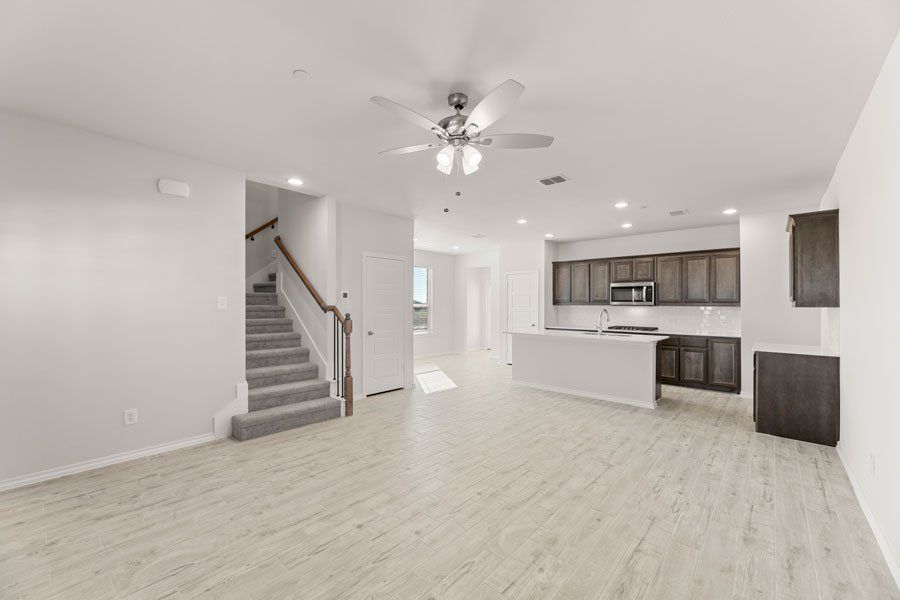 Representative exterior photo of a completed home built from the Conroe by Impression Homes in Creekshaw, Royse City, TX (Image 12). Representative exterior photo of a completed home built from the Conroe by Impression Homes in Creekshaw, Royse City, TX (Image 12).