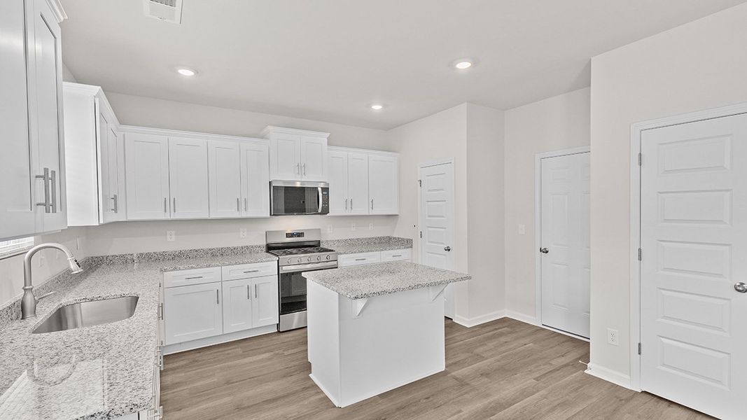 Furnished interior view inside a new home in Bellemeade Landing, Augusta (Image 7).