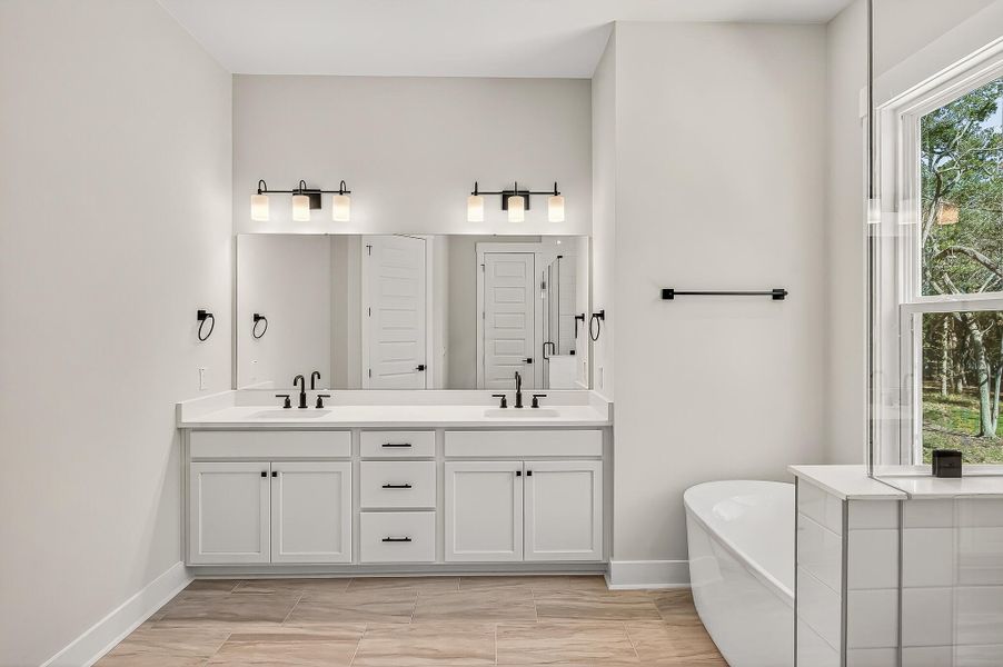 Furnished interior view inside a new home in Meggett Homes, Meggett (Image 7).