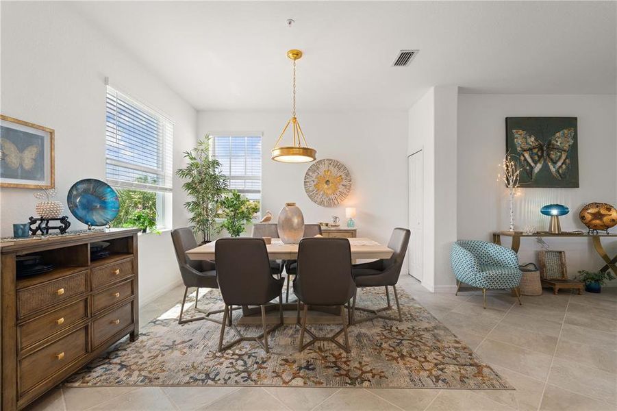 Furnished interior view inside a new home in , Punta Gorda (Image 32).
