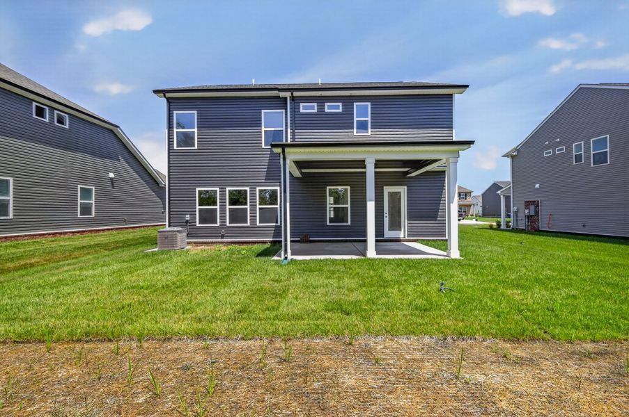 Exterior details and patio area of a home in Smith Farms, Murfreesboro (Image 4).