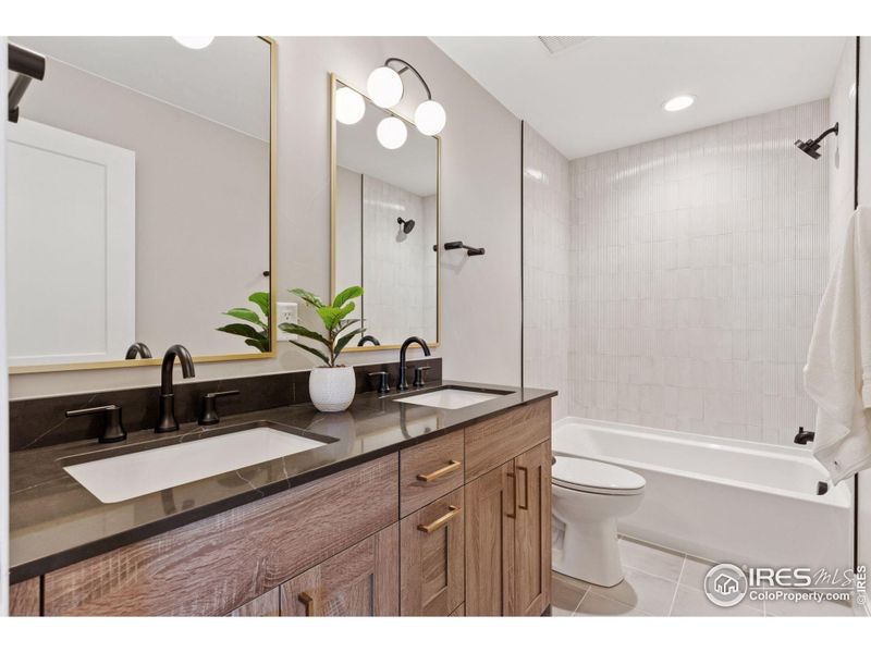 Furnished interior view inside a new home in Harvest LiteLuxe, Berthoud (Image 11).