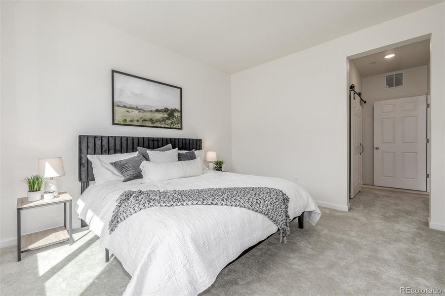 Furnished interior view inside a new home in , Parker (Image 16). Furnished interior view inside a new home in , Parker (Image 16).