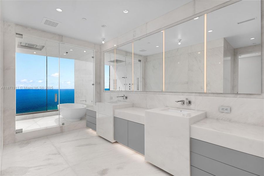 Furnished interior view inside a new home in , Sunny Isles Beach (Image 6).