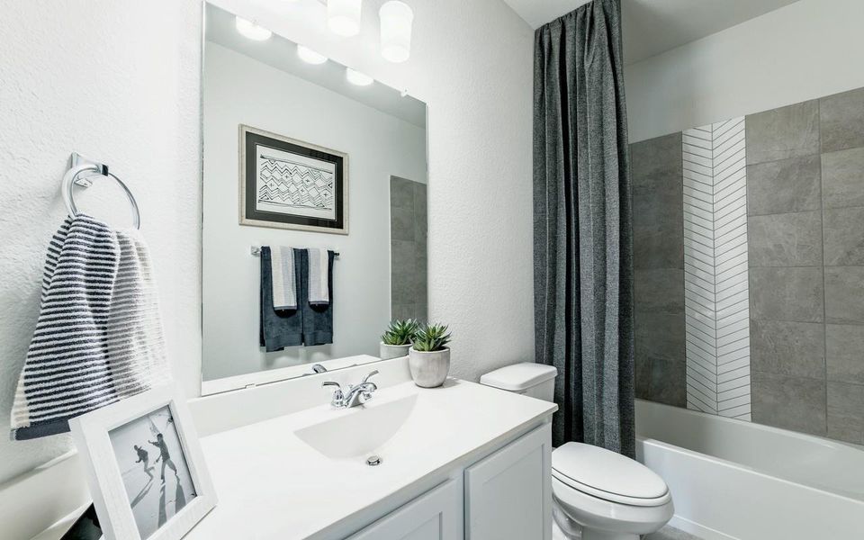 Furnished interior view inside a new home in The Reserve at Huntsville, Huntsville (Image 29).