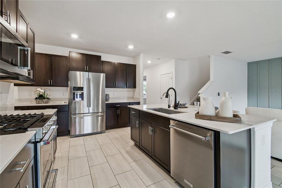 Furnished interior view inside a new home in , Land O' Lakes (Image 5). Furnished interior view inside a new home in , Land O' Lakes (Image 5).