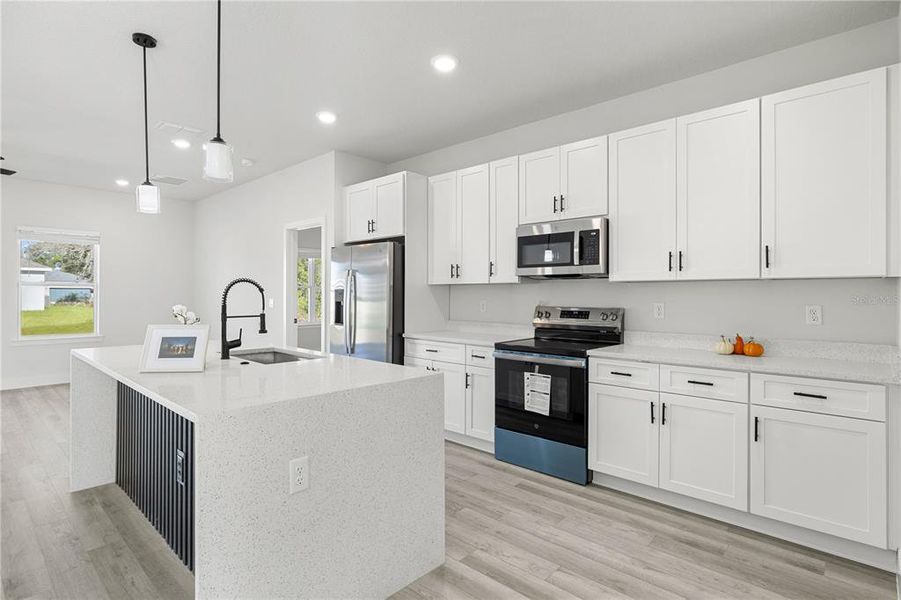 Furnished interior view inside a new home in , Ocala (Image 7).