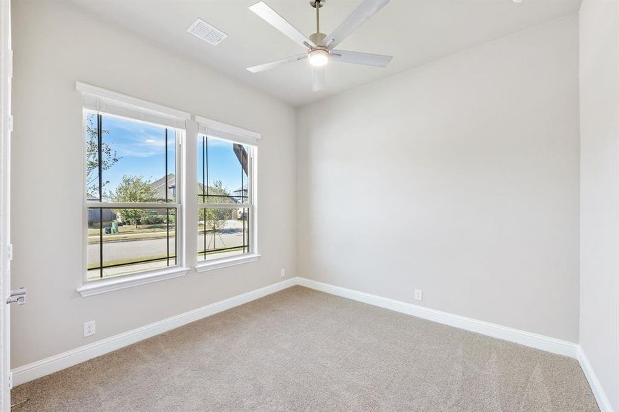 Spacious, unfurnished interior of a new home in Union Park Classic 60, Little Elm (Image 29).