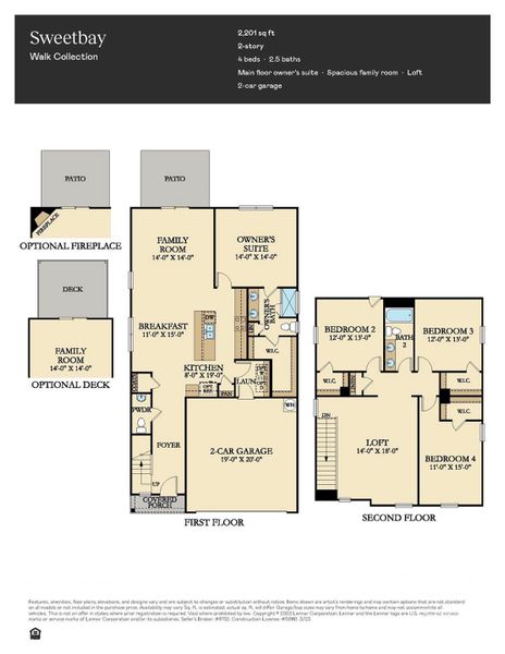 Sweetbay Floorplan