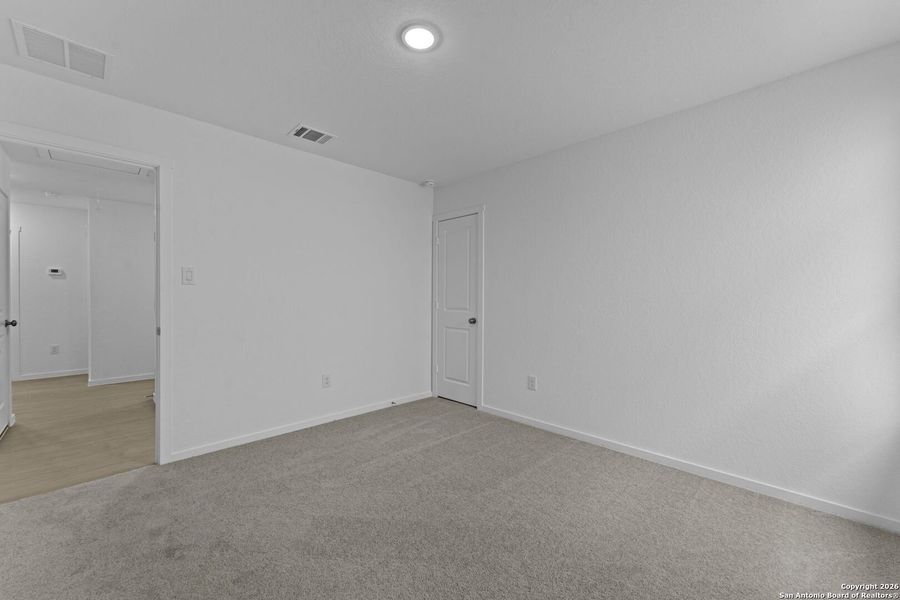 Spacious, unfurnished interior of a new home in Voss Farms: Watermill Collection, New Braunfels (Image 18).