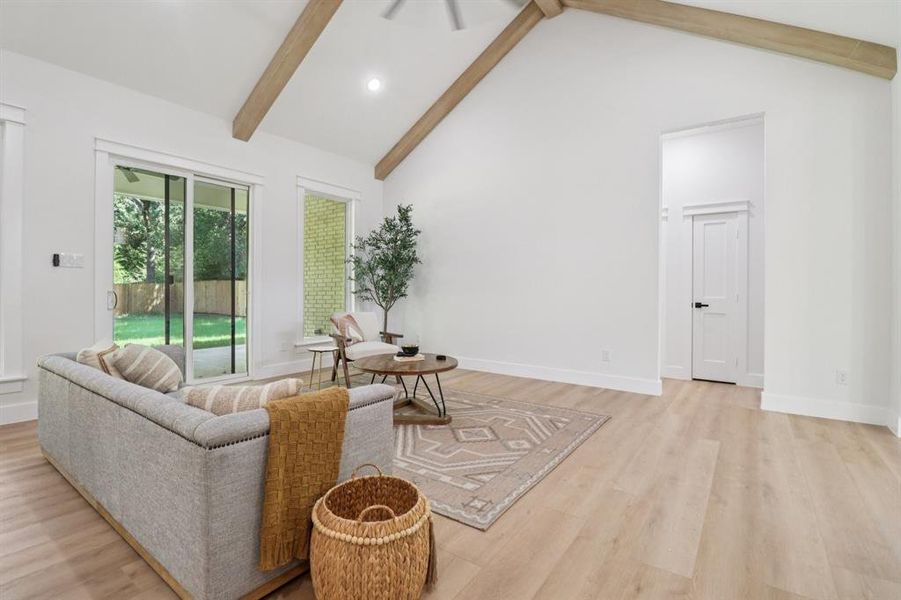 Furnished interior view inside a new home in , Euless (Image 14). Furnished interior view inside a new home in , Euless (Image 14).