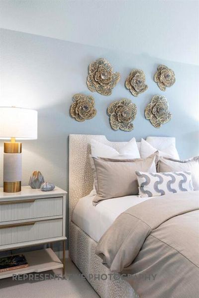 Furnished interior view inside a new home in Furst Ranch, Flower Mound (Image 19).