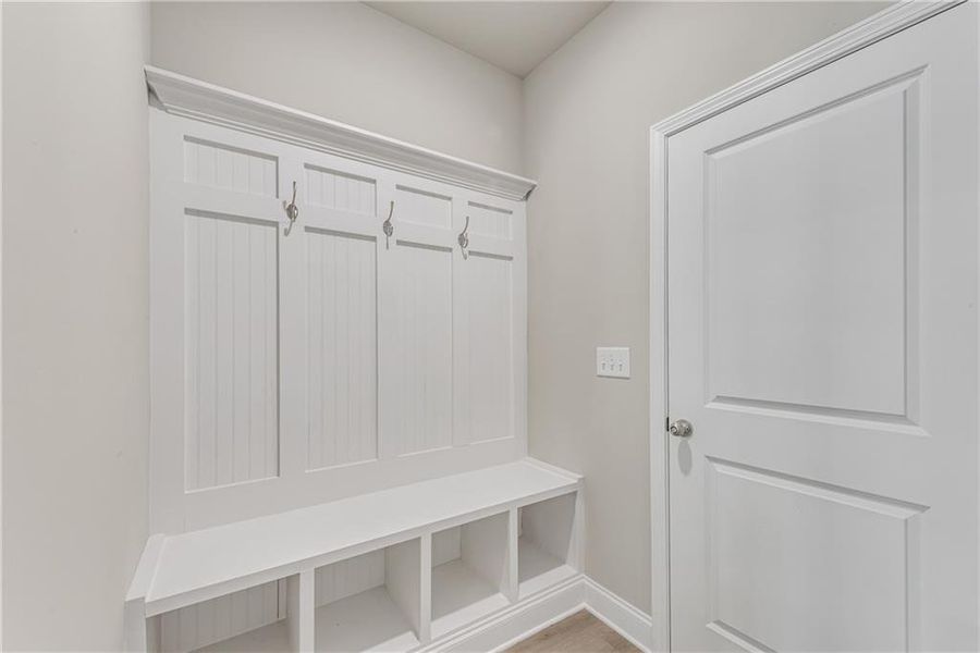 Furnished interior view inside a new home in Hidden Fields, Hoschton (Image 16).