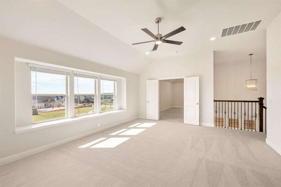 Spacious, unfurnished interior of a new home in Parks at Panchasarp Farms 65, Burleson (Image 19). Spacious, unfurnished interior of a new home in Parks at Panchasarp Farms 65, Burleson (Image 19).