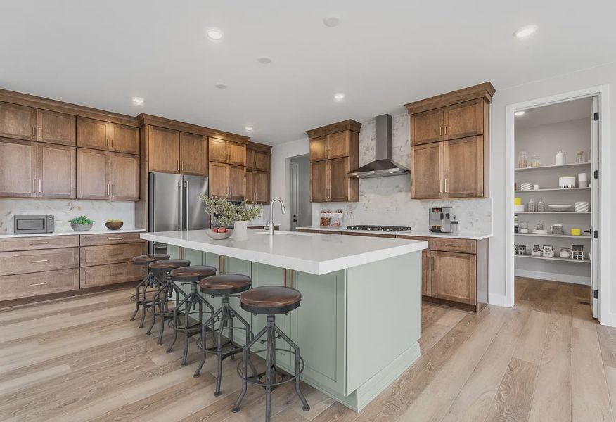 Homesite 251 Kitchen - Virtually Staged - 8 of 18