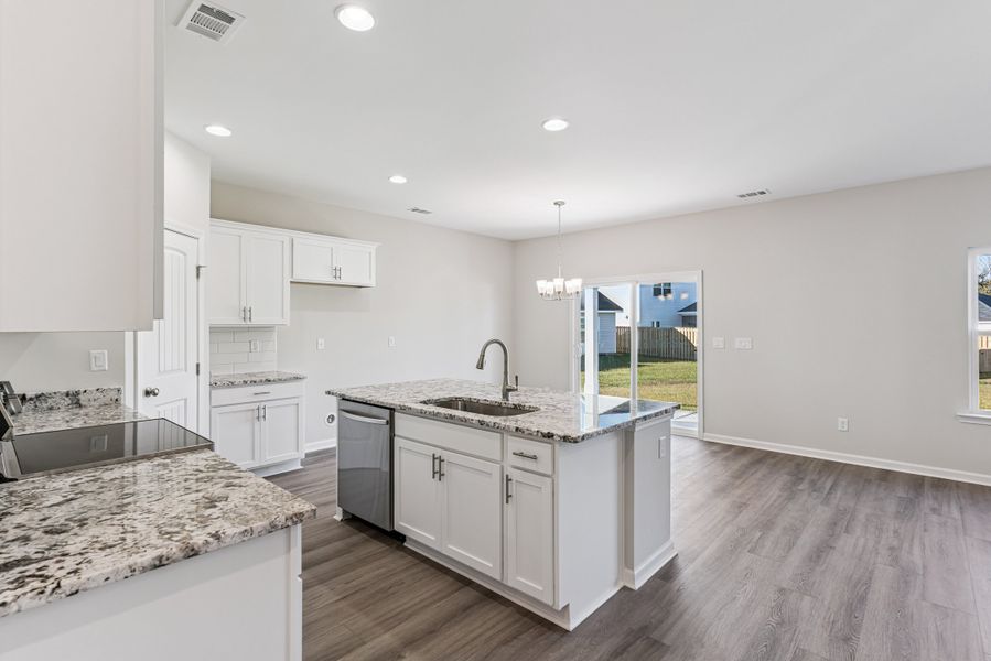 Furnished interior view inside a new home in Woodland Cove, Brunswick (Image 6). Furnished interior view inside a new home in Woodland Cove, Brunswick (Image 6).