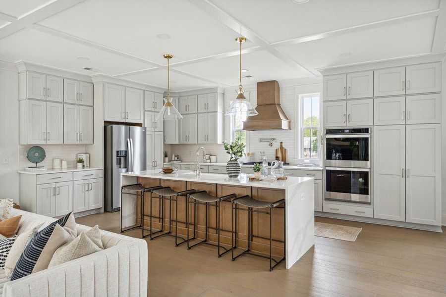 Furnished interior view inside a new home in Miller's Crossing, Johns Island (Image 8).