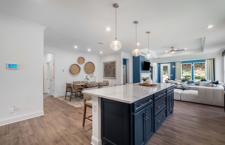 Furnished interior view inside a new home in Del Webb at Lake Oconee, Greensboro (Image 13).