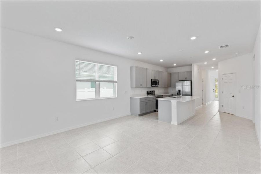 Spacious, unfurnished interior of a new home in Mirror Lake Village, Fruitland Park (Image 8). Spacious, unfurnished interior of a new home in Mirror Lake Village, Fruitland Park (Image 8).
