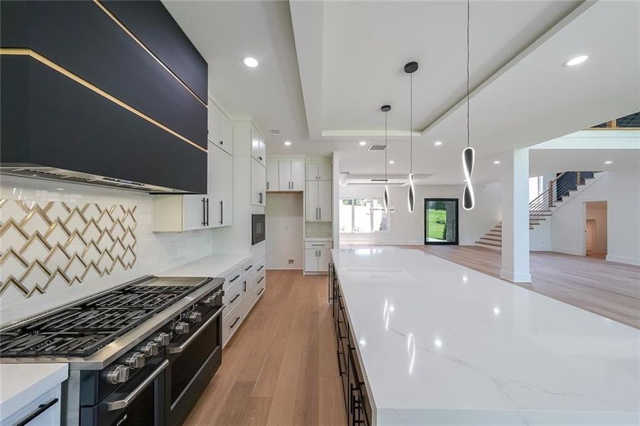 Furnished interior view inside a new home in , Dacula (Image 32).