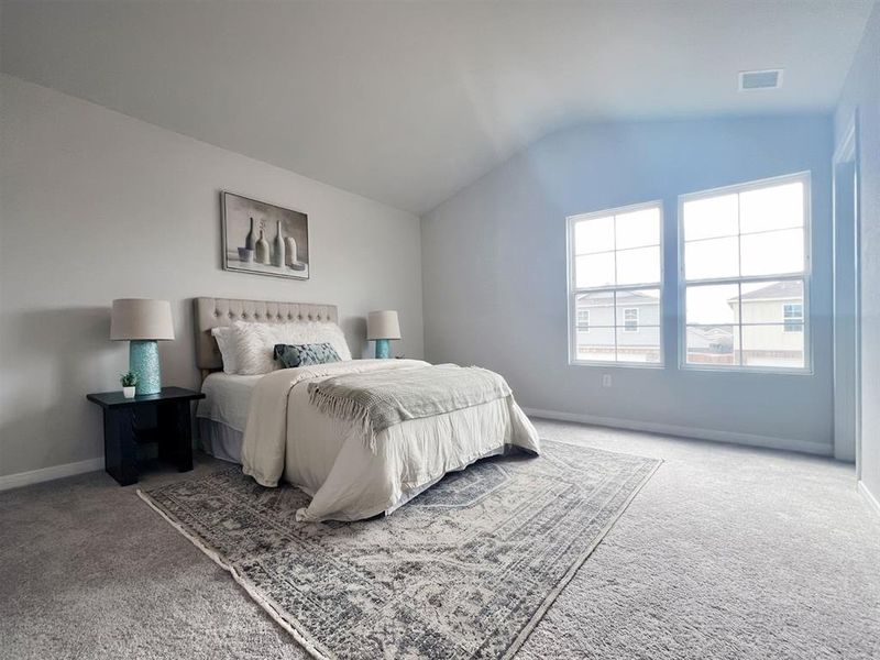 Furnished interior view inside a new home in Treaty Oak, Granbury (Image 9).