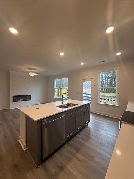 Furnished interior view inside a new home in Porter Reserve, Decatur (Image 6). Furnished interior view inside a new home in Porter Reserve, Decatur (Image 6).