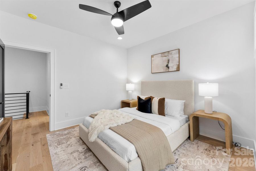 Furnished interior view inside a new home in , Charlotte (Image 10).