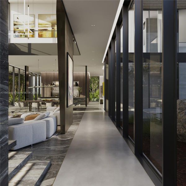 Furnished interior view inside a new home in , Davie (Image 16).