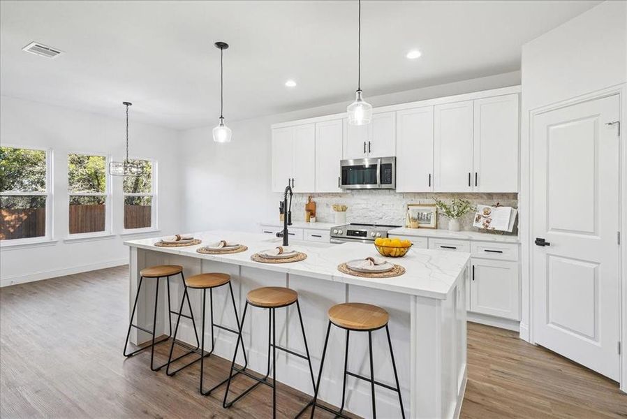 Furnished interior view inside a new home in , Granbury (Image 11). Furnished interior view inside a new home in , Granbury (Image 11).