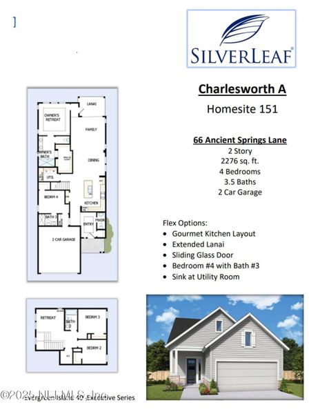 Image 3 of a home in Evergreen Island at Silverleaf - Executive.