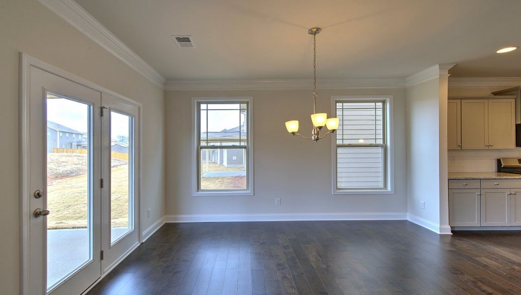 Spacious, unfurnished interior of a new home in Reserve at Tap Root Farms, Fletcher (Image 20).