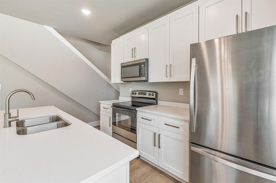 Furnished interior view inside a new home in , Stephenville (Image 8). Furnished interior view inside a new home in , Stephenville (Image 8).