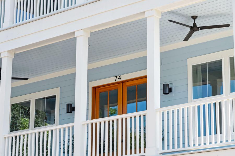 Front exterior of a new home in , Folly Beach, SC, highlighting curb appeal (Image 20).