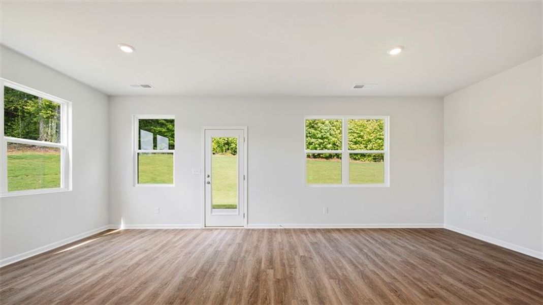 Spacious, unfurnished interior of a new home in Brookland Commons, Monroe (Image 25).