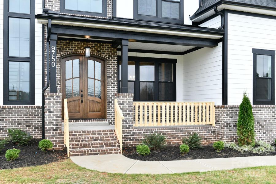 Exterior details and patio area of a home in , Statesville (Image 3).