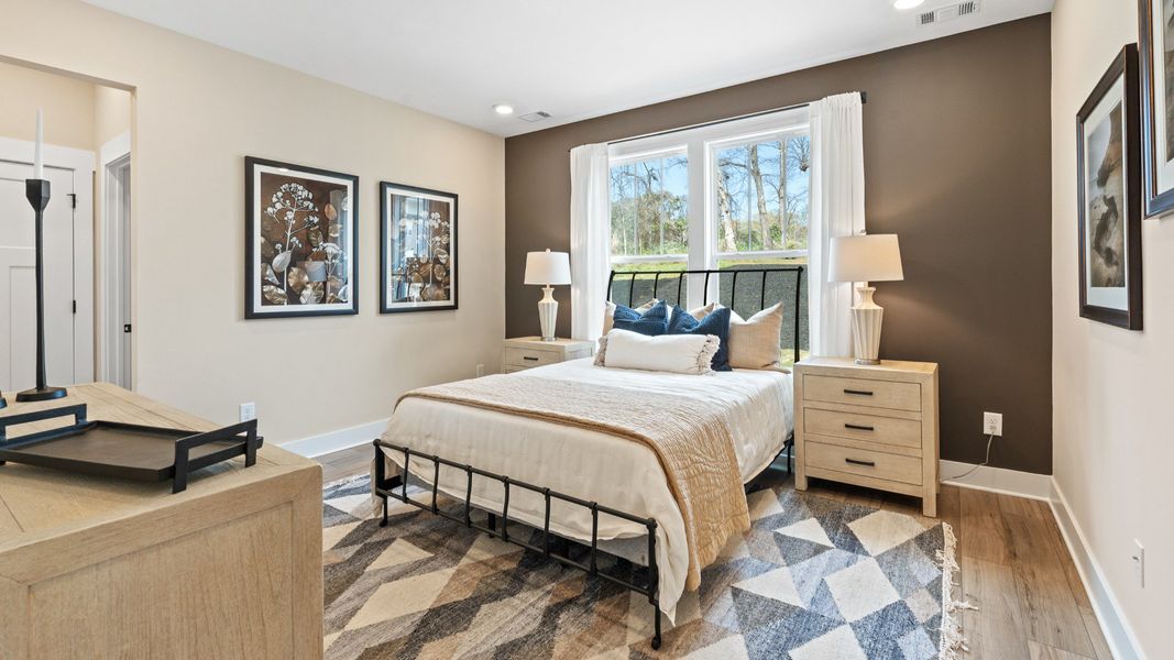 Representative furnished interior of a home built from the Finley by DRB Homes in Foxbank, Gray Court (Image 4). Representative furnished interior of a home built from the Finley by DRB Homes in Foxbank, Gray Court (Image 4).