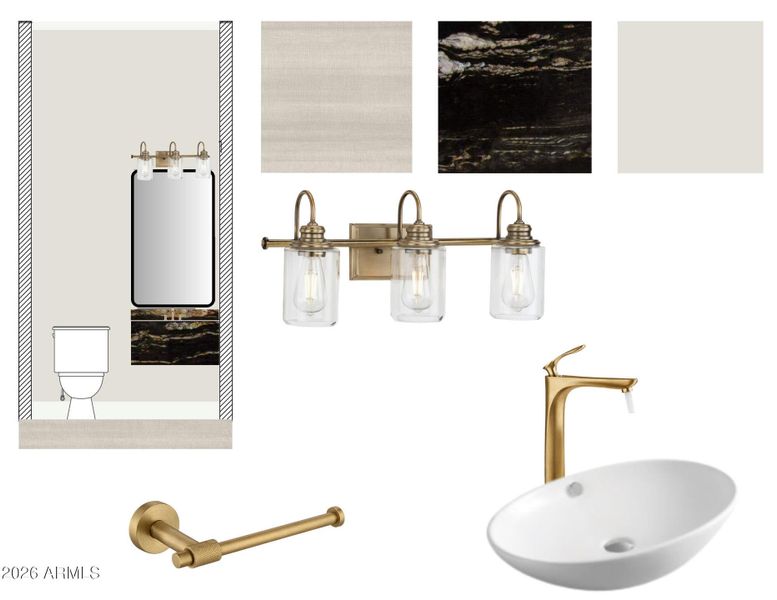 Powder Bathroom Powder Bathroom