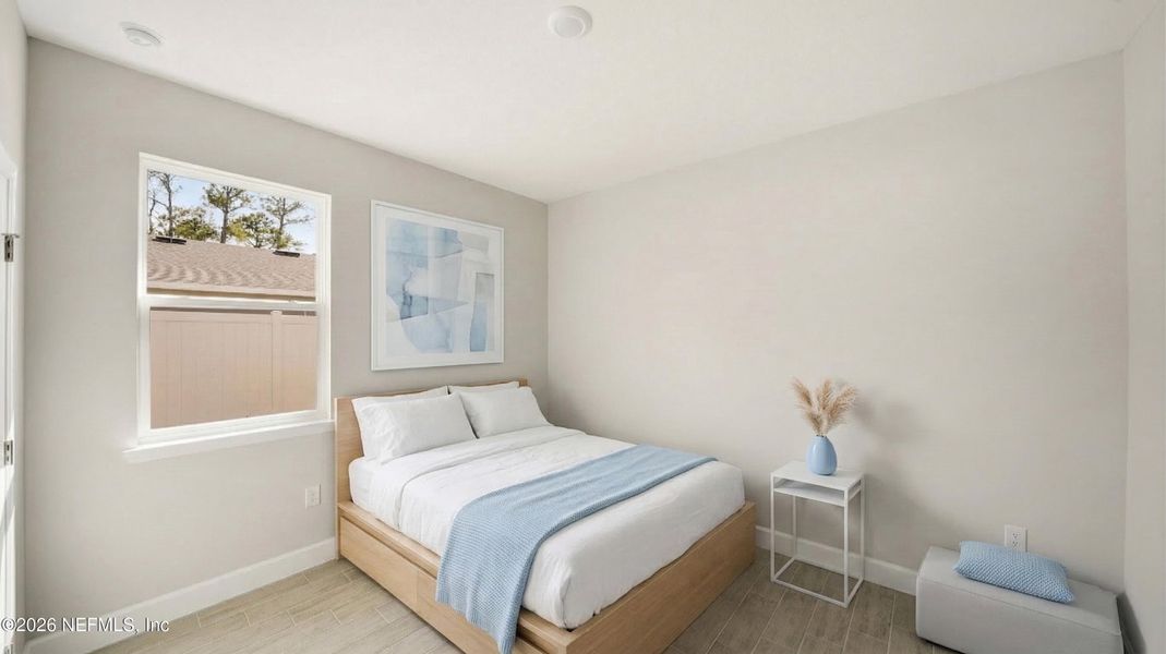 Furnished interior view inside a new home in , Palm Coast (Image 20).