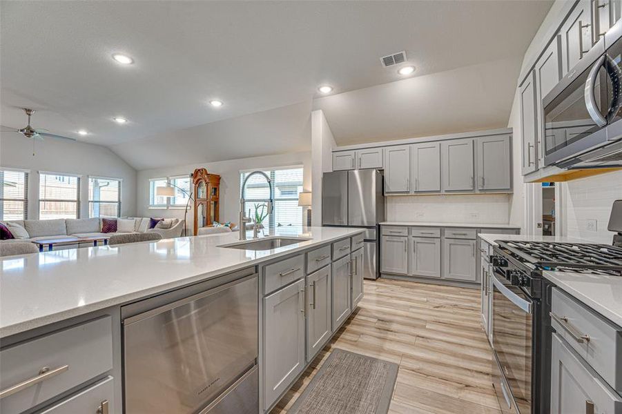 Furnished interior view inside a new home in , Lavon (Image 24).