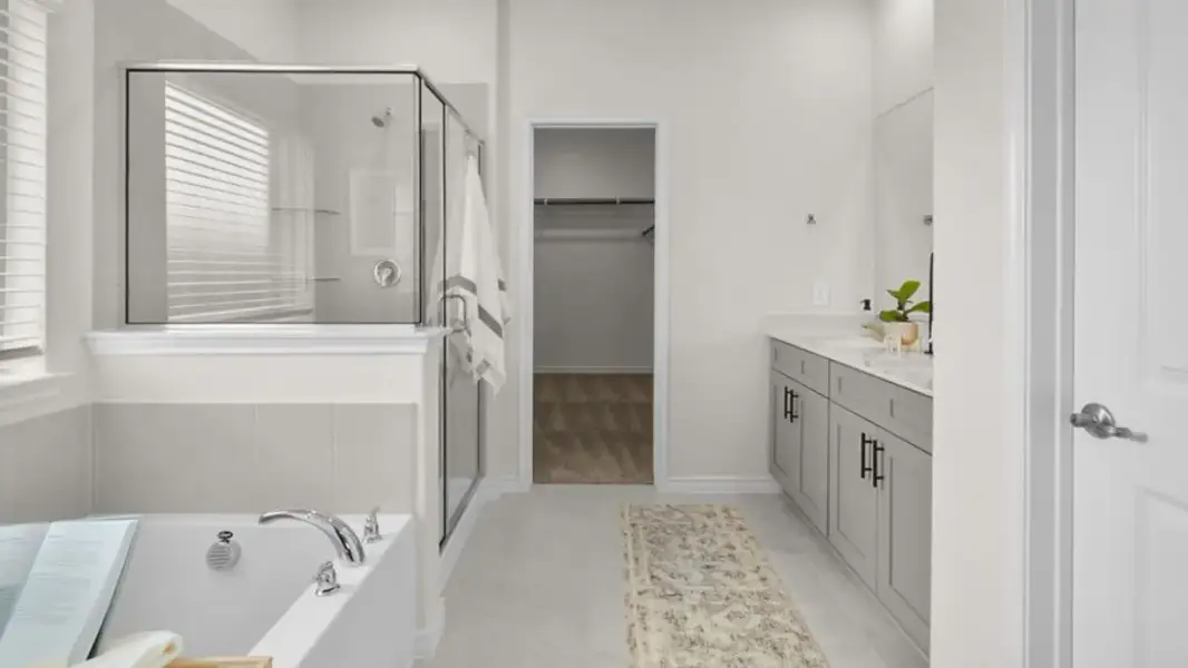 Furnished interior view inside a new home in The Preserve at Forum, Grand Prairie (Image 17).