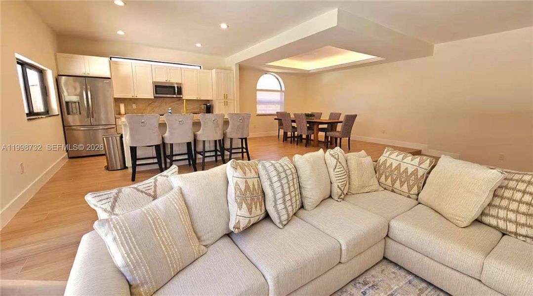Furnished interior view inside a new home in , Boynton Beach (Image 13).