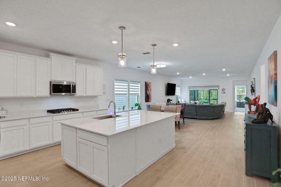Furnished interior view inside a new home in , Yulee (Image 9).