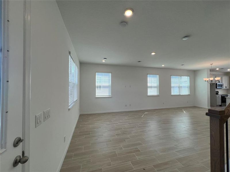 Spacious, unfurnished interior of a new home in Northlake Townhomes, Winter Garden (Image 17). Spacious, unfurnished interior of a new home in Northlake Townhomes, Winter Garden (Image 17).