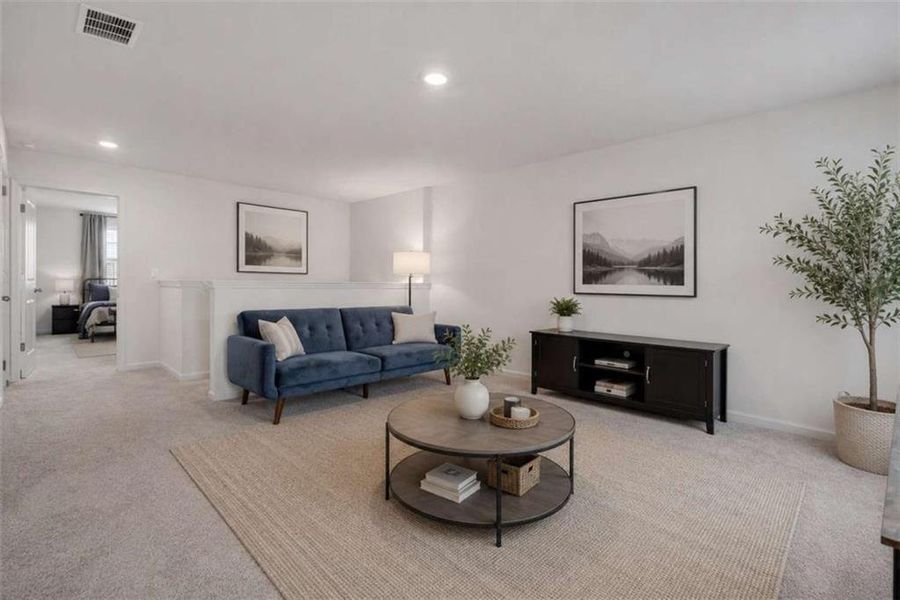 Furnished interior view inside a new home in Ashford Park, Covington (Image 15).
